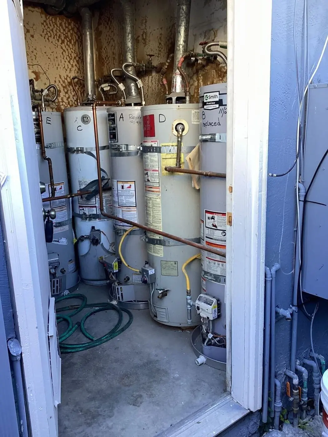 Multi-Family Heat Pump & Water Heater Conversion in Berkeley, CA photo 4