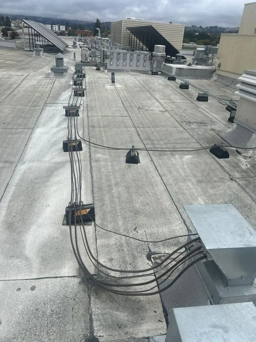 Heat Pump Refrigeration Line Insulation Repair in Hayward, CA — before