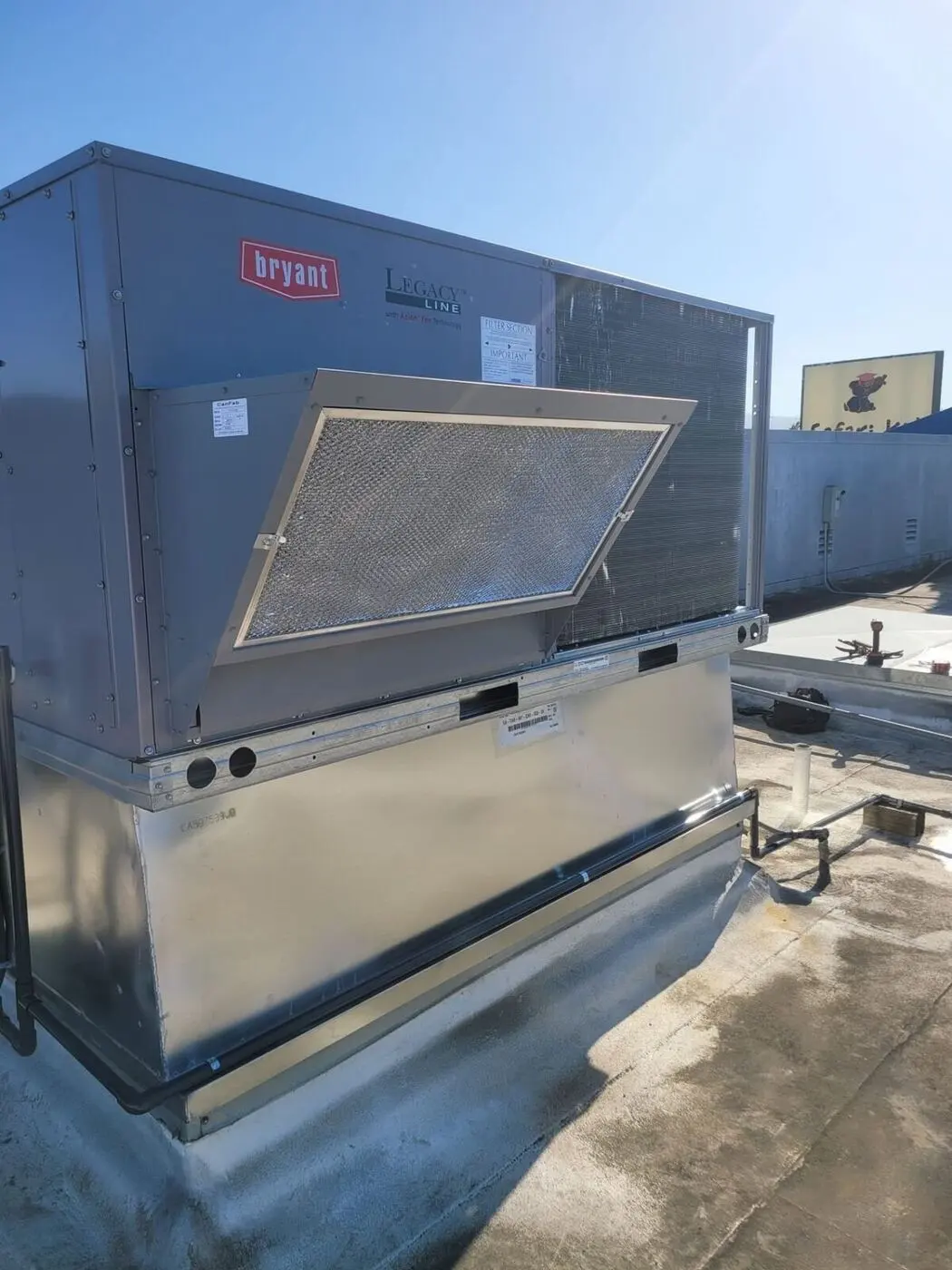 Commercial Package Unit Replacement in Santa Clara, CA — Air Care project in Santa Clara, California