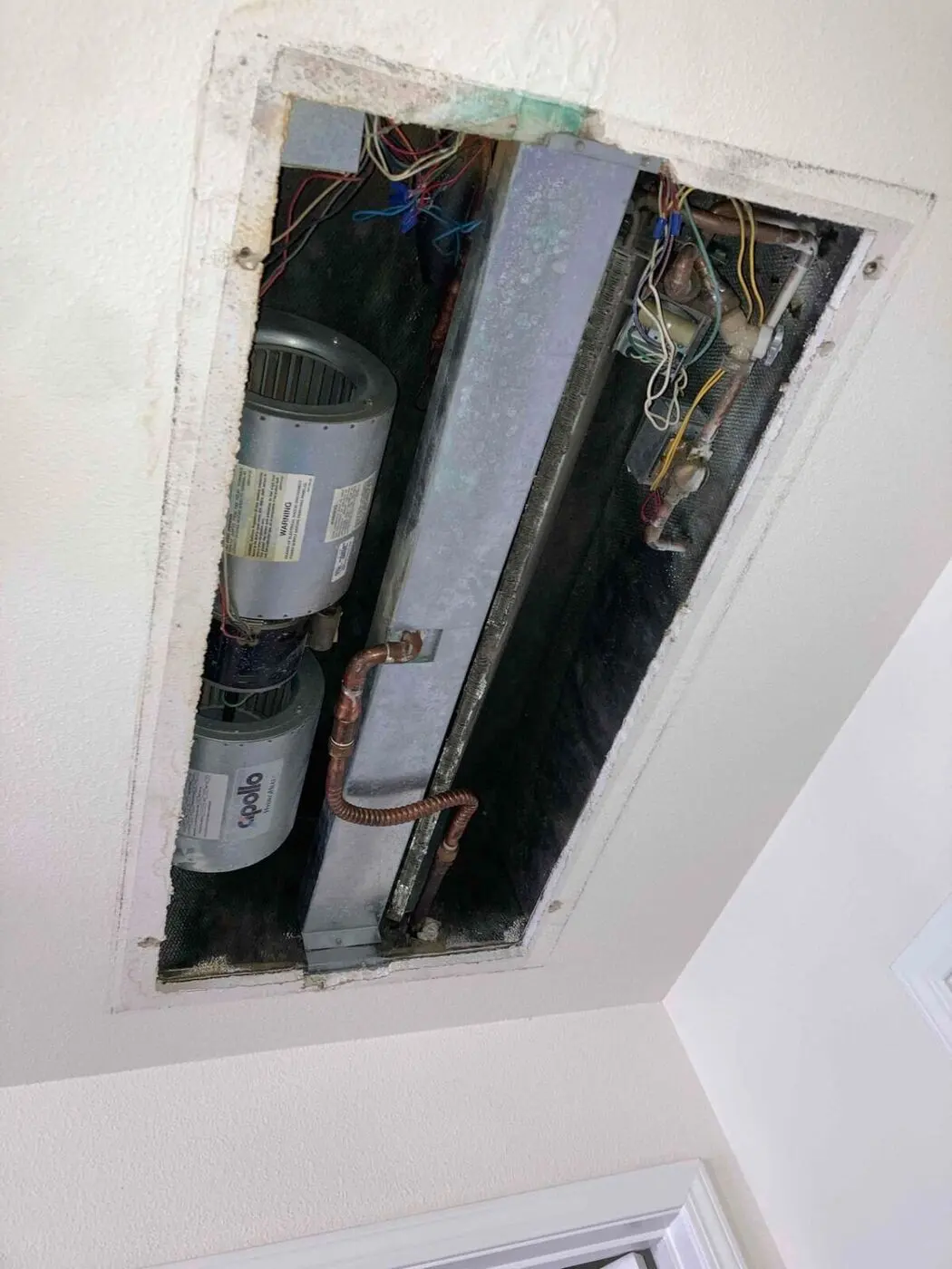 Hydronic Air Handler Replacement in Santa Clara, CA — before