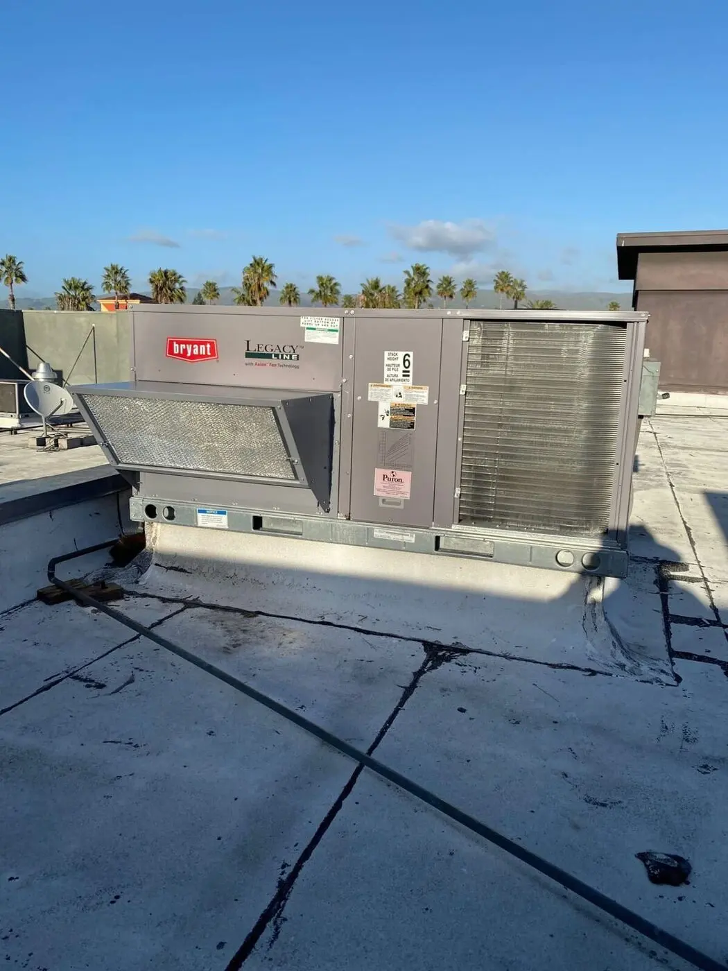 Commercial Rooftop HVAC Replacement in San Jose, CA — Air Care project in San Jose, California