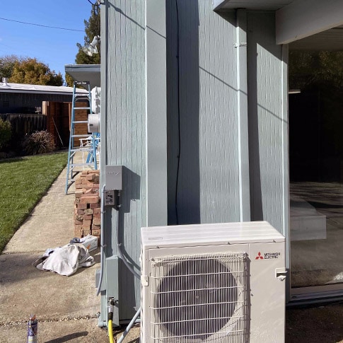 Multi Zone Mini Split Installation in San Jose, CA | Outdoor